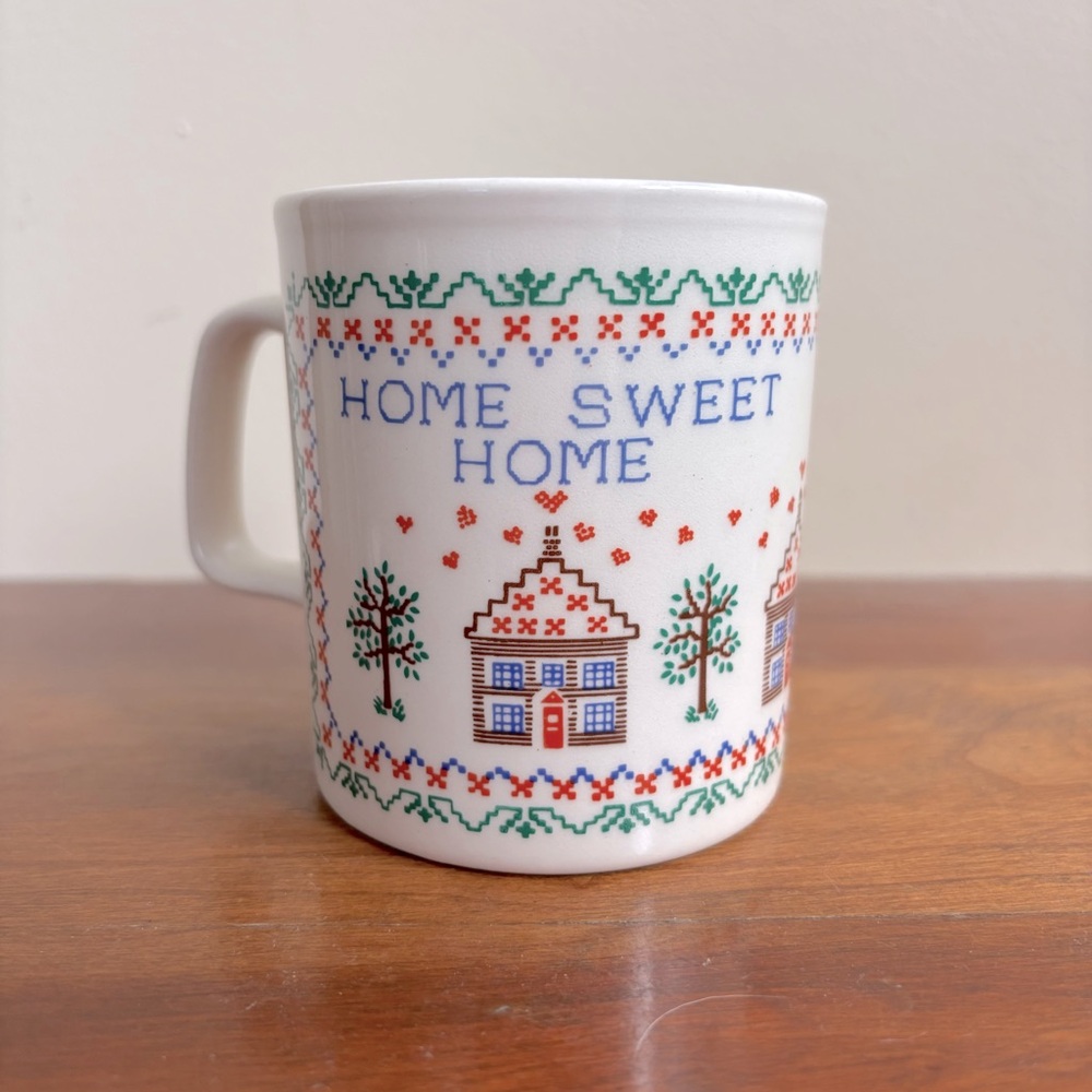Vintage Home Sweet Home Mug